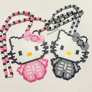 Hello Kitty Skeleton Necklaces friendship bundle halloween